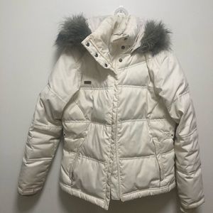 Columbia Ivory Woman’s Coat Size Small